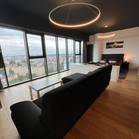 Hanza Tower - Luxurious Apartment 60M2 - 15Th Floor City View Szczecin Exterior foto